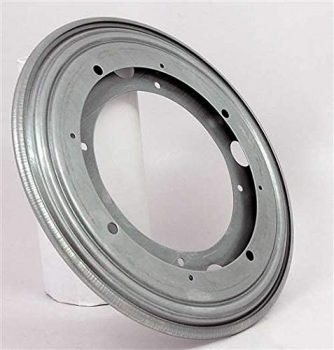 VXB Brand 1000 lbs Capacity 12" Lazy Susan Bearing 5/16 Thick Turntable Bearings Made in USA 1000 lbs. max 15" inch to 30" inch Turntable Diameter Zinc Plated