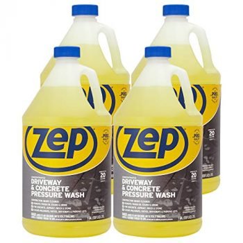 Zep Driveway and Concrete Pressure Wash Cleaner - 1 Gallon (Case of 4) ZUBMC128 - Professional Strength Concentrate