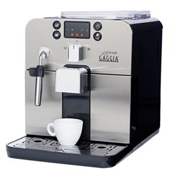 Gaggia Brera Super-Automatic Espresso Machine, Small, Black