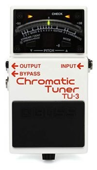 Boss TU-3 Chromatic Tuner Pedal with Bypass