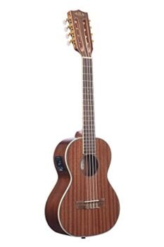 KALA Gloss Mahogany KA-8E Tenor Ukulele Gloss 8-string with EQ