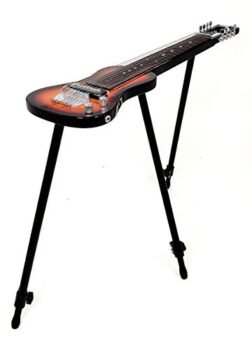 SX LAP 8 3TS 8 String Lap Steel Guitar w/Free Detachable Stand and Padded Carry Bag