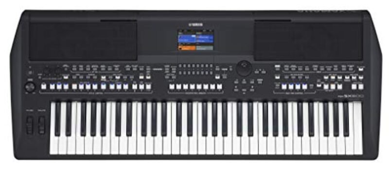 Yamaha PSRSX600 Arranger Workstation keyboard