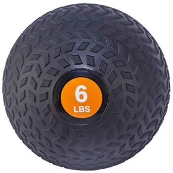 BalanceFrom Workout Exercise Fitness Weighted Medicine Ball, Wall Ball and Slam Ball, Multicolor