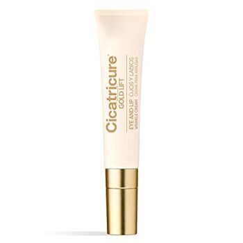 Cicatricure Gold Lift Dual Contour Eye and Lip Wrinkle Cream, Anti Aging Skin Care to Reduce Dark Circles, Puffiness & Expression Lines, 0.5 Ounce