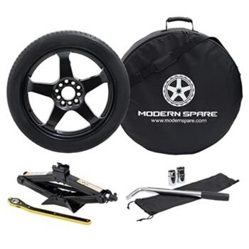 Complete Compact Spare Tire Kit w/ Carrying Case - Fits 2020-2023 Honda CRV Hybrid - Modern Spare