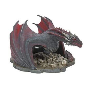 Department 56 Game of Thrones Village Accessories Drogon Dragon Figurine, 4.92 Inch, Multicolor