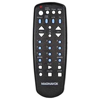 Magnavox MC345 4 in 1 Universal Remote Control | Control Up to 4 Devices with 1 Remote | Works with Most Major Brands | Works with TV, DVD, VCR and Satellite |