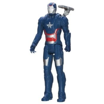 Marvel Iron Man 3 Titan Hero Series Avengers Initiative Movie Series Iron Patriot Action Figure, 12-Inch