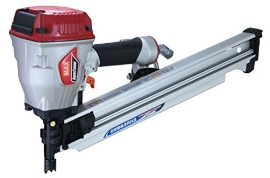 MAX USA CORP SuperFramer SN883RH3 21 Degree Framing Full Round Head Stick Nailer up to 3-1/4"