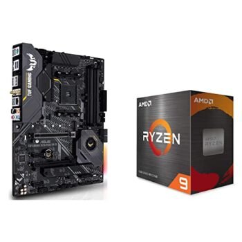 Micro Center AMD Ryzen 9 5900X 12-core, 24-Thread Unlocked Desktop Processor Bundle with ASUS TUF Gaming X570-Plus (Wi-Fi) AM4 Zen 3 Gaming Motherboard