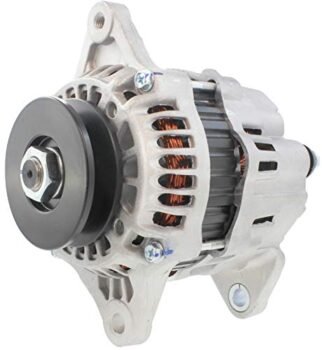 New Alternator Compatible with Ford Case, New Holland Ag & Ind Equip Mitsubishi Industrial Engines S4Q S4S S6S 1994-On 32A68-10201 90-27-3299 A7TA3777 FF9G-18-300 FF9L-18-300 32A68-10200 A007TA0477A