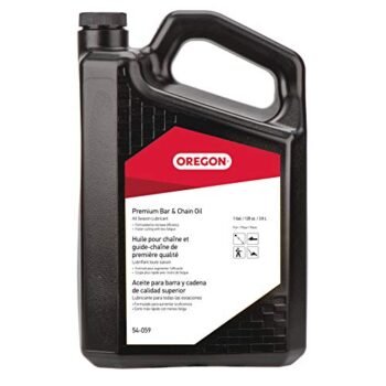 Oregon Bar and Chain Oil for Chainsaws, 1 Gallon Bottle (128 fl.oz / 4500 ml) (54-059)