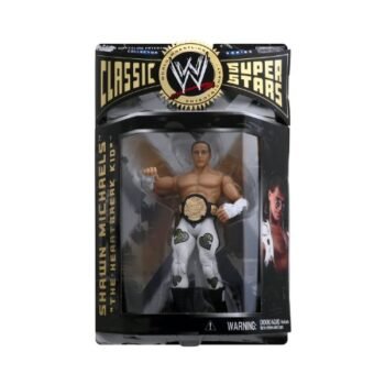 WWE Jakks Pacific Wrestling Classic Superstars Series 1 Action Figure HBK Shawn Michaels Rare!