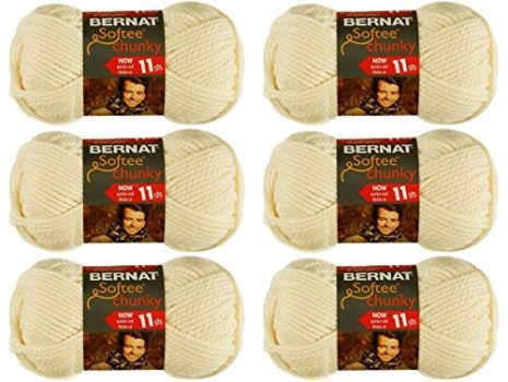 Bernat Softee Chunky Yarn (6-Pack) Natural 161128-28008