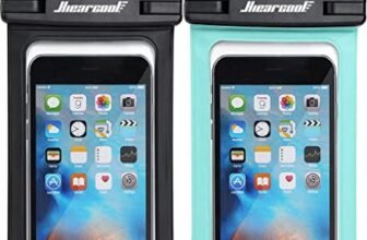 Hiearcool Waterproof Phone Pouch, Waterproof Phone Case for iPhone 14 13 12 11 Pro Max XS Plus Samsung Galaxy with Case Friendly, IPX8 Waterproof Cellphone Dry Bag for Vacation Underwater-2 Pack-8.3"