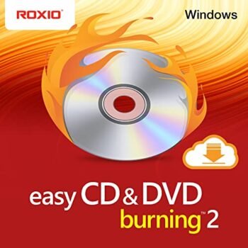 Roxio Easy CD & DVD Burning 2 | Disc Burner & Video Capture [PC Download]