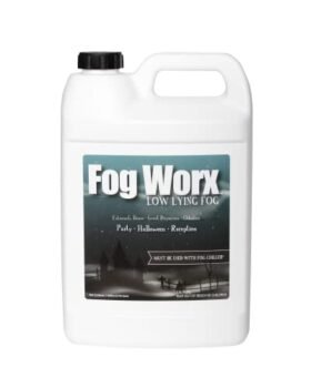 Sanco Industries Fogworx Low Lying Fog Juice, Low Lying Indoor-Outdoor Fog, Designed Fog Chillers, Ground Foggers and Low Lying Fog Generators, 1 Gallon
