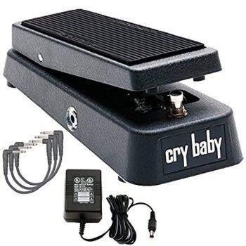 Wawa Pedal Dunlop GCB95 The Original Cry Baby Wah Wah with Power Adapter and Patch Cables