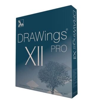 DRAWings PRO XII 12 Embroidery Digitizing and Much More Software - Compatible with Mac and Windows - Works w/Any Embroidery Machine