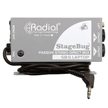 Radial StageBug SB-5 1-channel Passive Laptop Direct Box